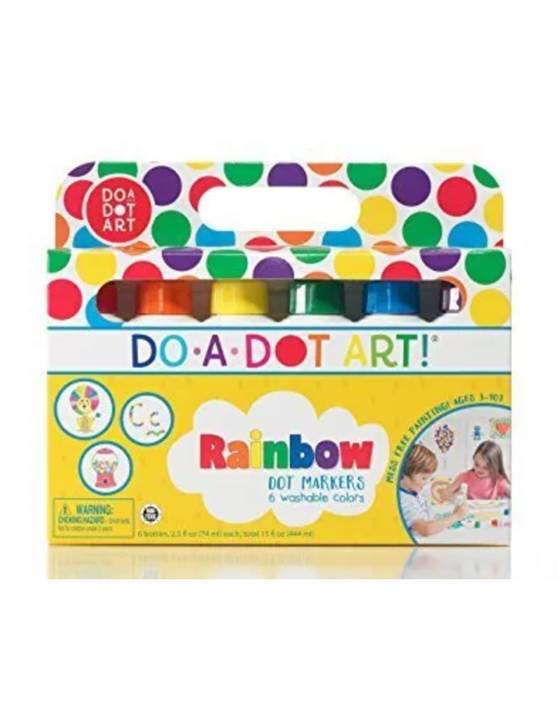 Do-A-Dot Art Do-A-Dot Art! Rainbow Dot Markers - 6 Pack