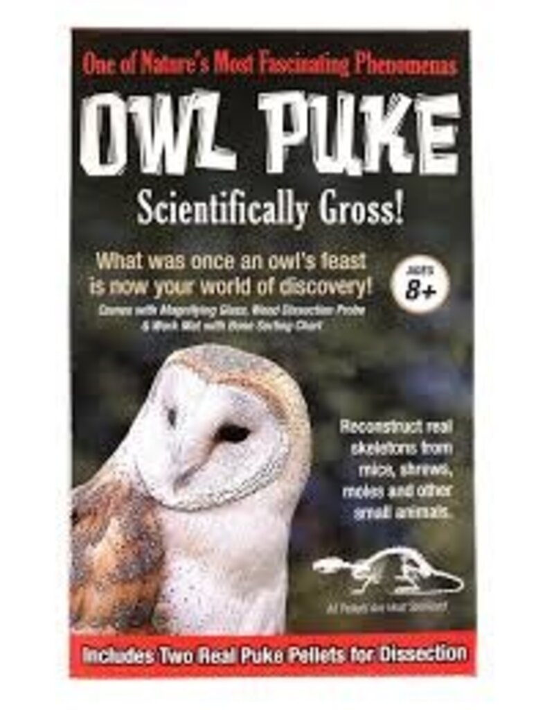 Tedco Toys Owl Puke - Owl Pellet Dissection Kit