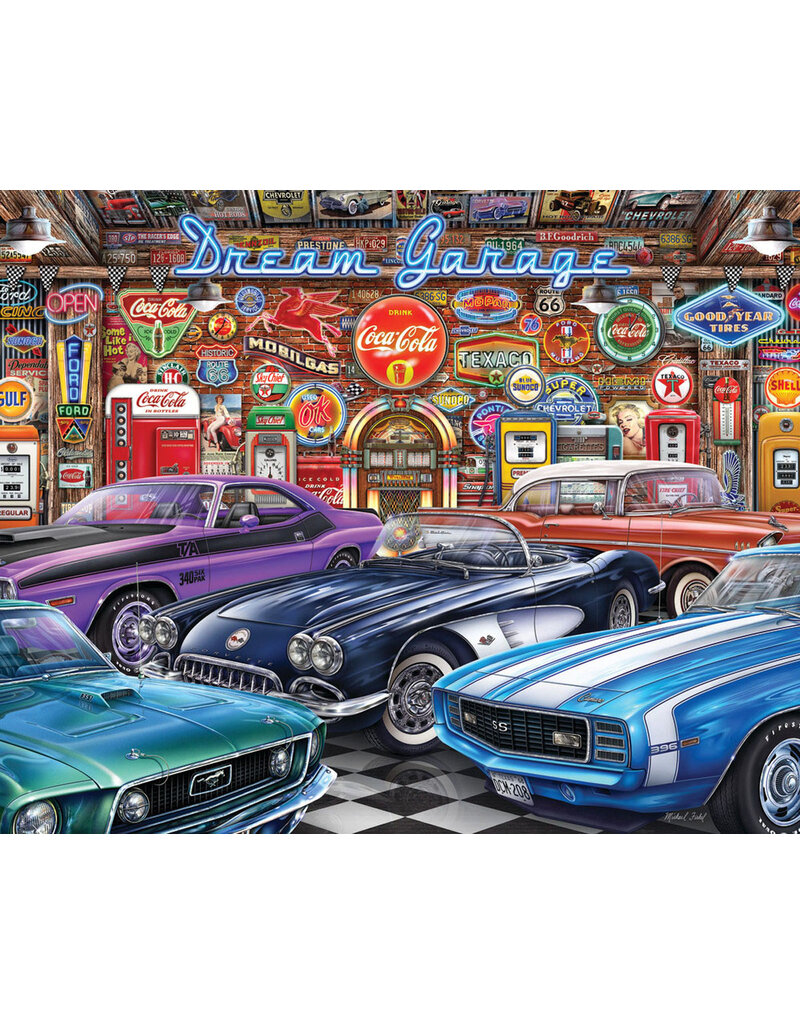 Springbok Puzzles Puzzle Dream Garage 1000 pc