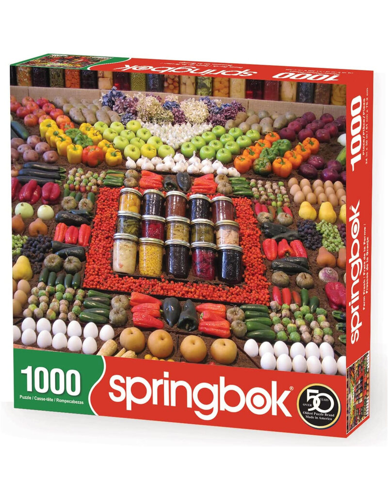 Springbok Puzzles Puzzle Dream Farm Fresh 1000 pc