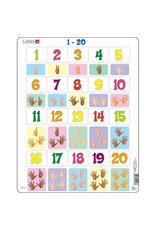 Springbok Puzzles Puzzle Counting One to Twenty 20pc