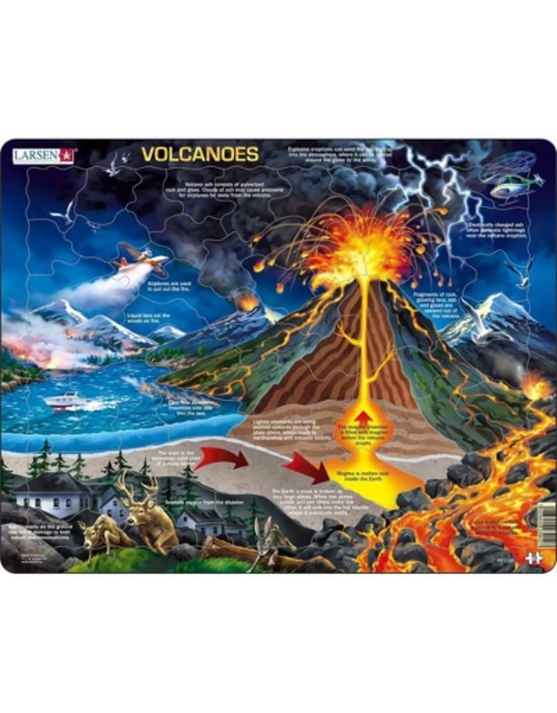 Springbok Puzzles Puzzle Volcanoes 70pc