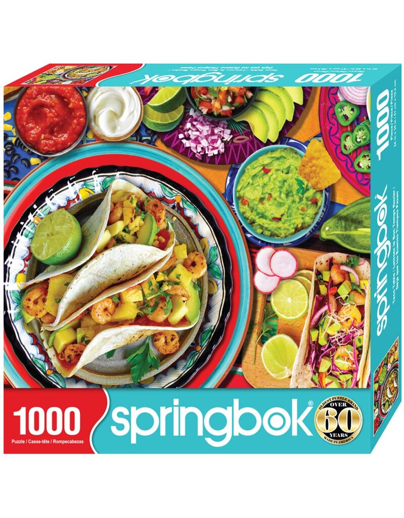 Springbok Puzzles Puzzle Taco Table 1000 Pieces