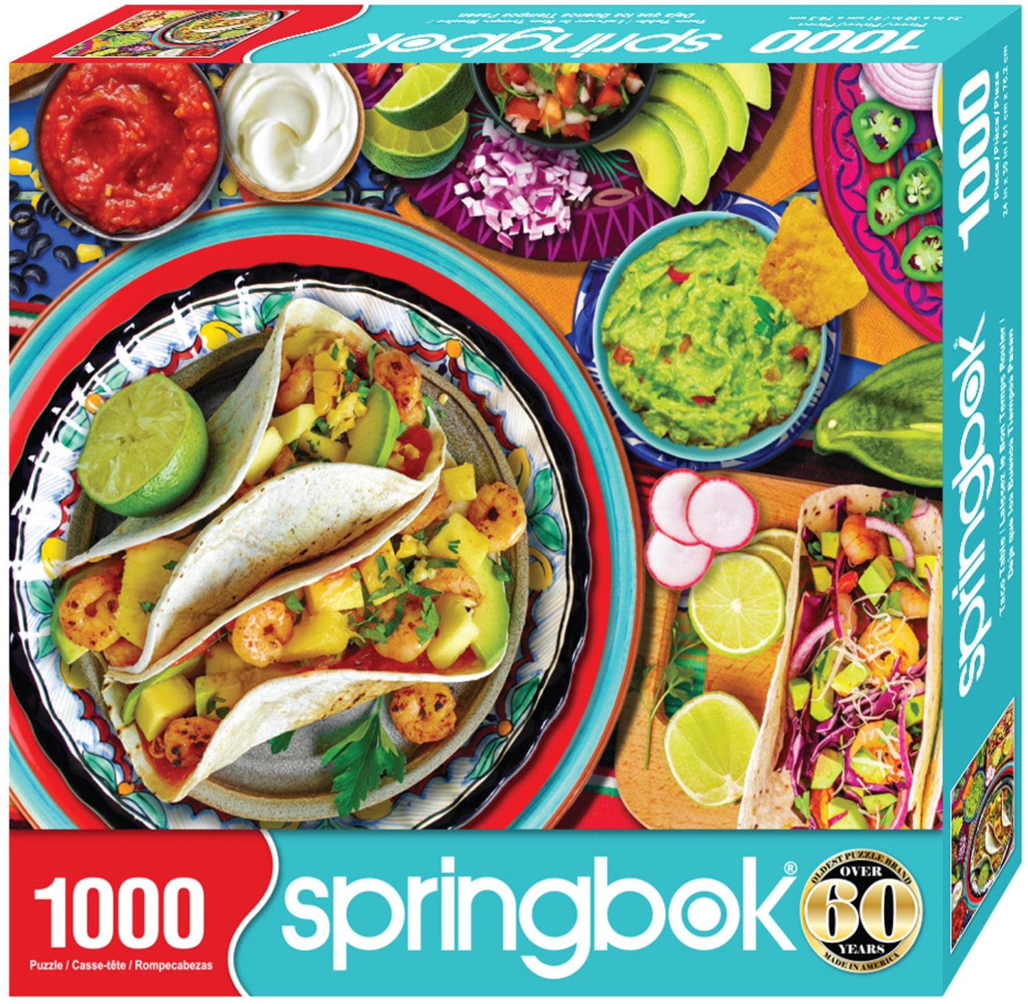Puzzle Taco Table 1000 Pieces