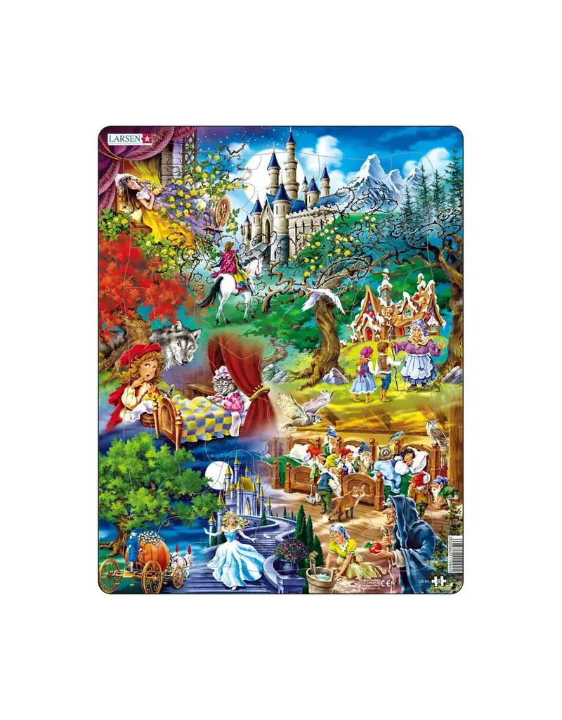 Springbok Puzzles Puzzle Grimm's Fairy Tales 33 pc