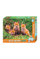 Springbok Puzzles Puzzle Fox Pups Den 60 pc