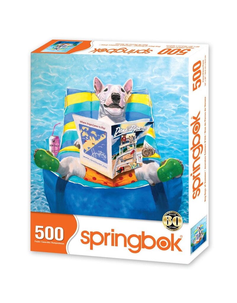 Springbok Puzzles Puzzle Dogs Days of Summer 500 pc