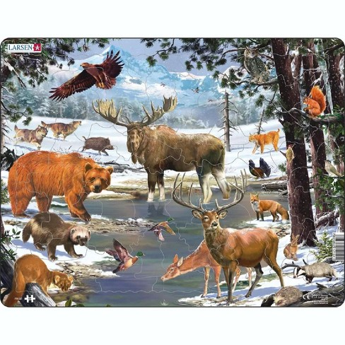 Puzzle Canadian Animals 54 pc