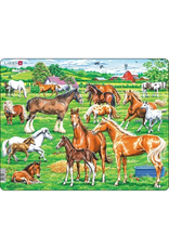 Springbok Puzzles Puzzle Farm Horses
