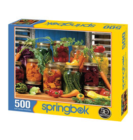 Springbok Puzzles Puzzle Canned Veggies 500 pc