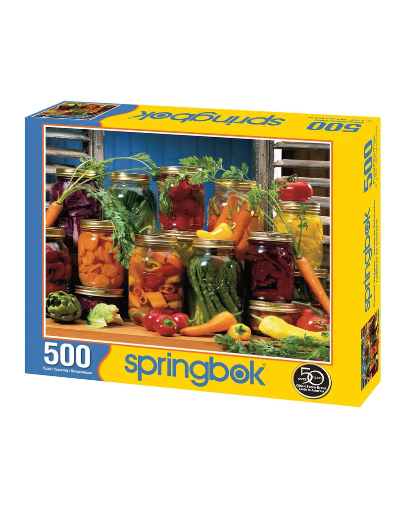 Springbok Puzzles Puzzle Canned Veggies 500 pc