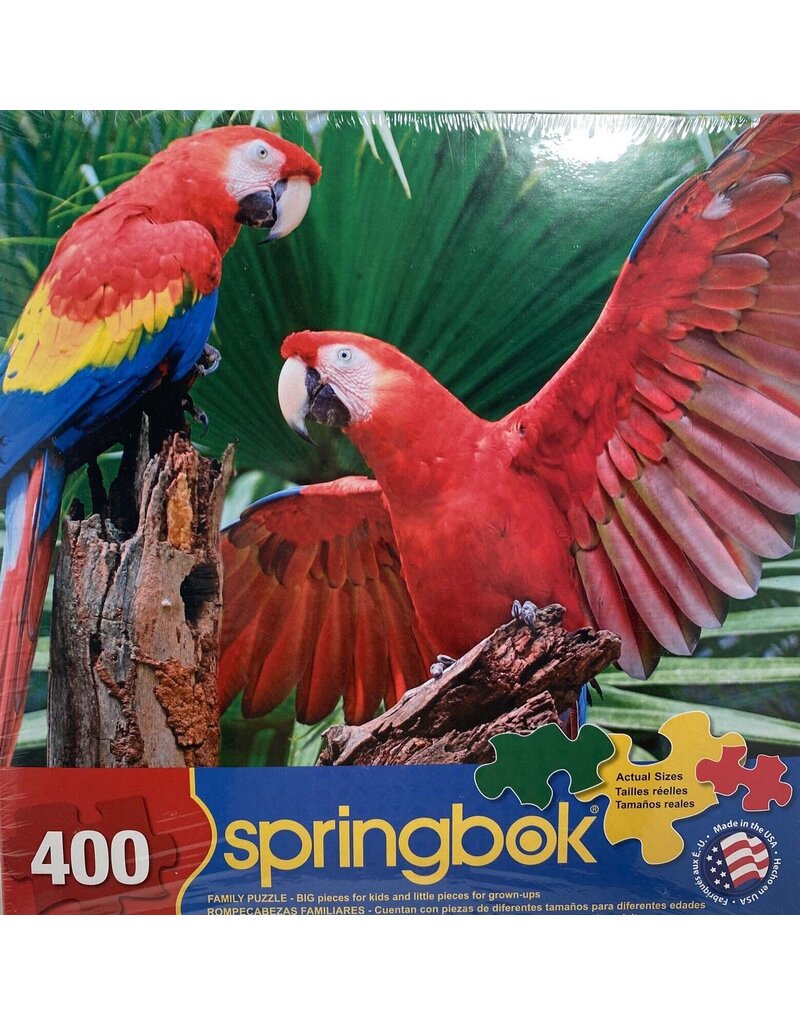 Springbok Puzzles Puzzle Scarlet Macaw 400 pc