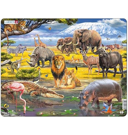 Springbok Puzzles Puzzle Board Savannah 43 pc