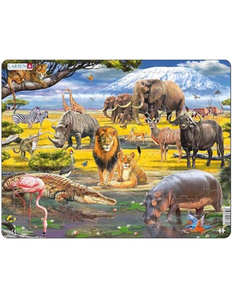 Springbok Puzzles Puzzle Board Savannah 43 pc