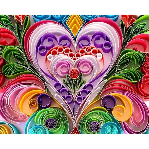 Puzzle Paper Hearts 1000pc