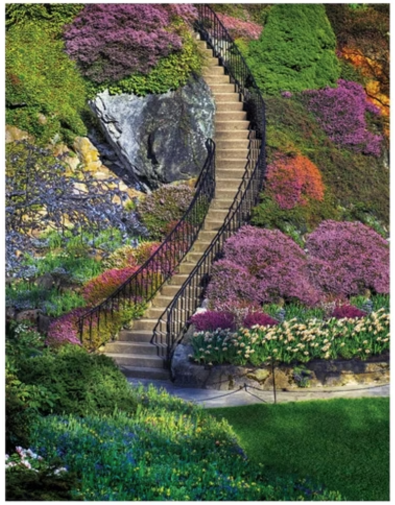 Springbok Puzzles Puzzle Garden Stairway 350 pc