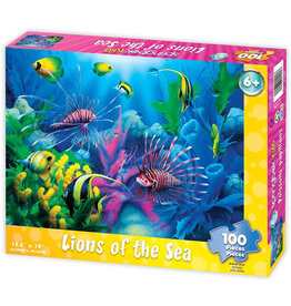 Springbok Puzzles Puzzle Lions of the Sea 100 Pieces