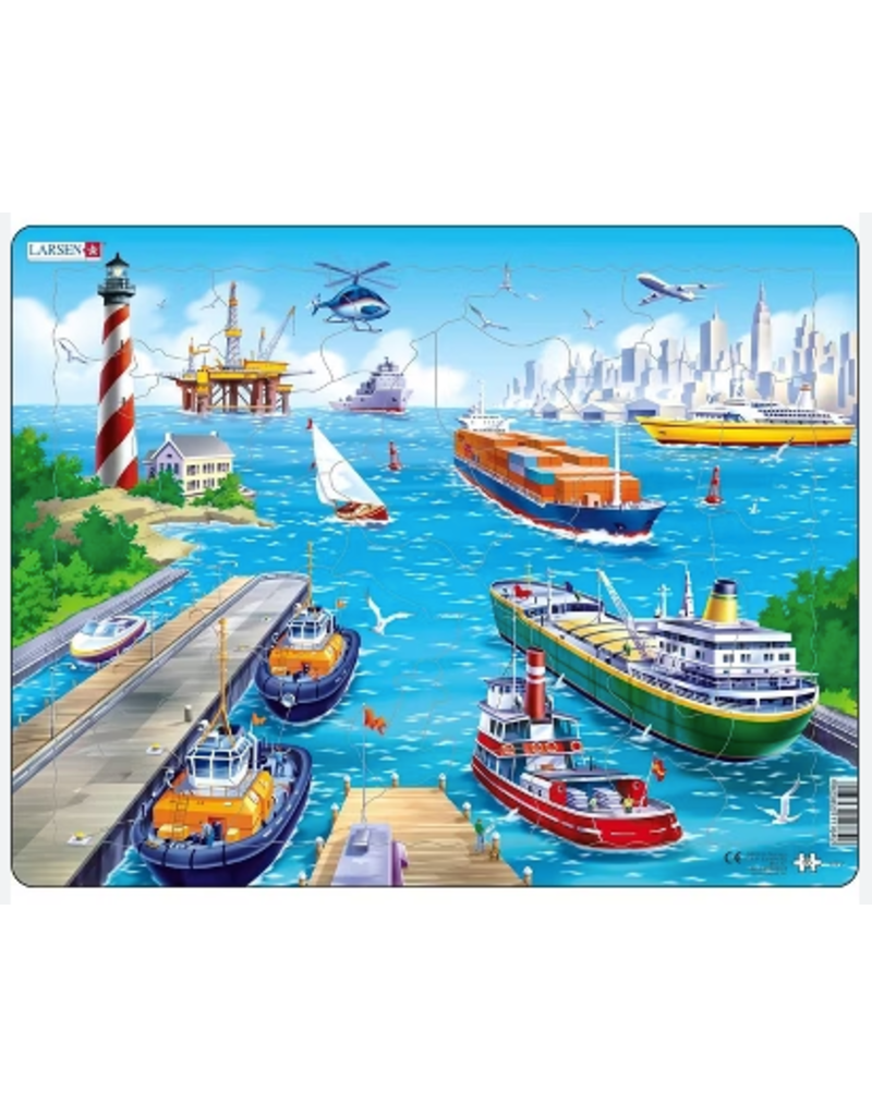 Springbok Puzzles Puzzle Board Harbor 35 pc
