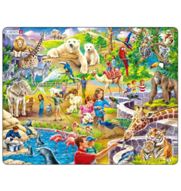 Springbok Puzzles Puzzle Board Zoo Animals 48 pc