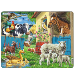 Springbok Puzzles Puzzle Board Farm Animals 23 pc