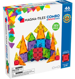 Magnatiles MAGNA-TILES microMAGS 46 Piece Combo Set