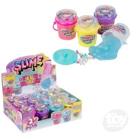 The toy network Novelty Bucket Neon Mix-In Slime (2.5"; Colors Vary; Sold Individually)