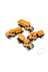 The toy network Die Cast Pull Back Construction Vehicles 3" Assorted Styles (sold single)
