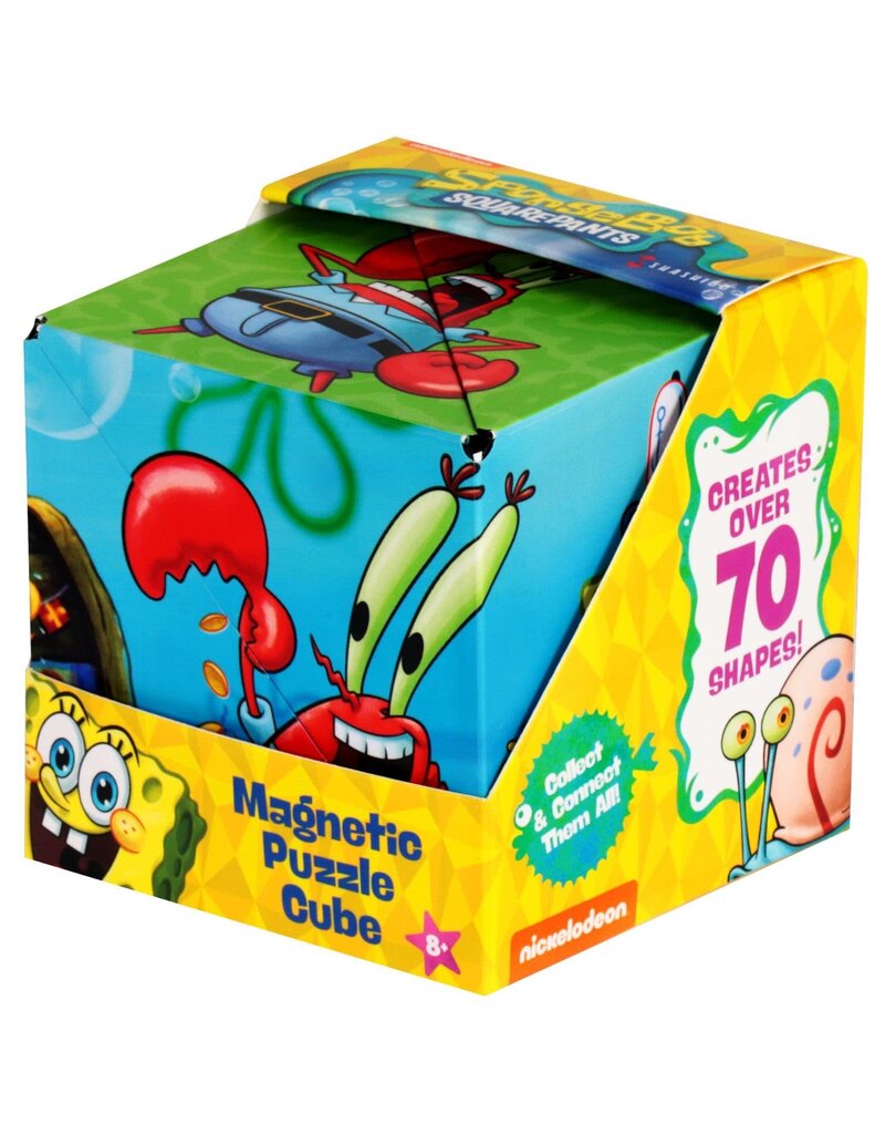Fun In Motion Magnetic Shashibo SpongeBob Jellyfish Krusty Krab