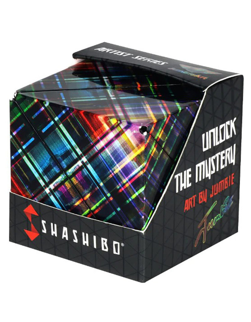 Fun In Motion Magnetic Shashibo Artist Series - Disco Plaid by Jumbie