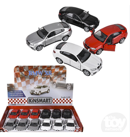 The toy network Die Cast Pull Back BMW X6 ( 5"; Colors Vary)