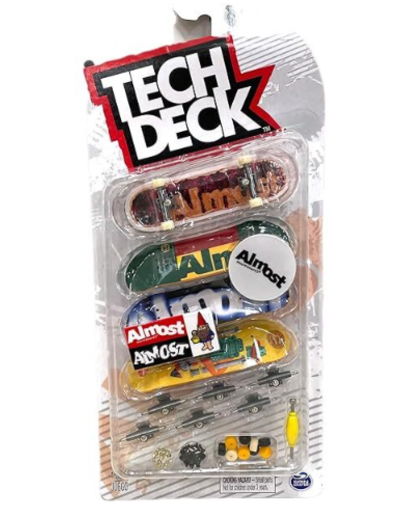 Spin Master Tech Deck 4 Pack - Almost Series