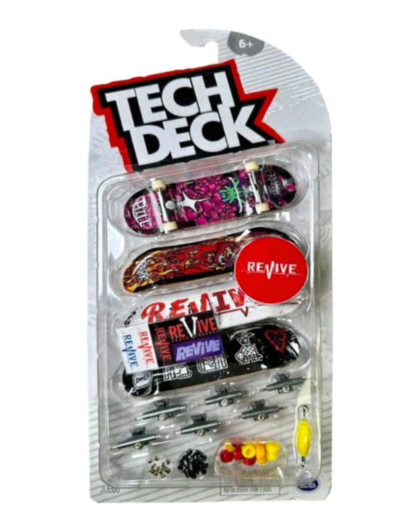 Spin Master Tech Deck 4 Pack - Revive Series