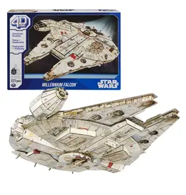 Spin Master 4D Build Cardstock Model Kit - Star Wars Millennium Falcon