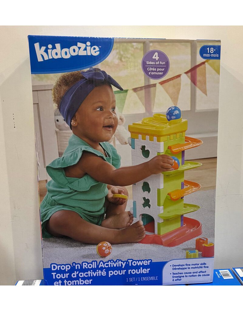 Kidoozie Drop 'n Roll Activity Tower
