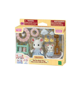 Calico Critters Calico Critters Bath Time Bubble Siblings