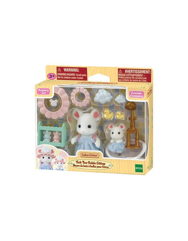 Calico Critters Calico Critters Bath Time Bubble Siblings
