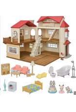 Calico Critters Calico Critters Red Roof Country Home Gift Set - Secret Attic Playroom