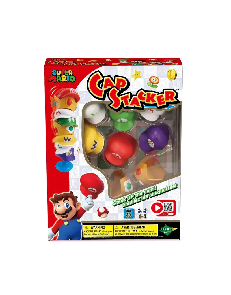 Epoch Game Super Mario Cap Stacker Tower