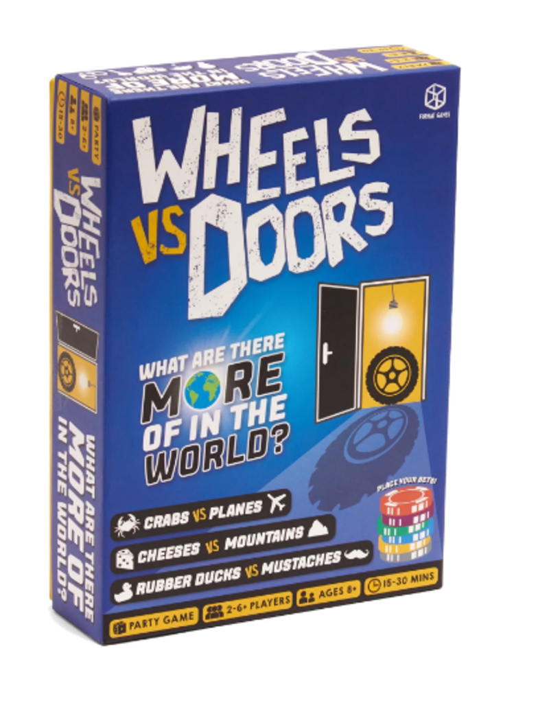 Format Games Wheels Vs Doors Party Game