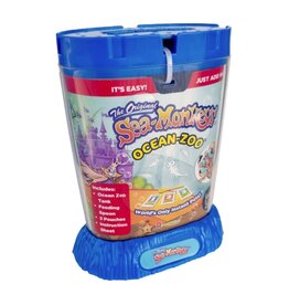 Schylling Toys Novelty Sea-Monkey Ocean Zoo Set Dark Blue