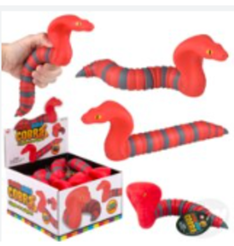 The toy network 8" Wiggle Sensory King Cobra