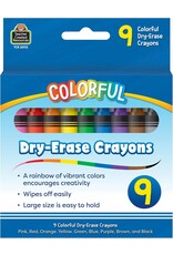 Teacher Created Resources Colorful Dry-Erase Crayons