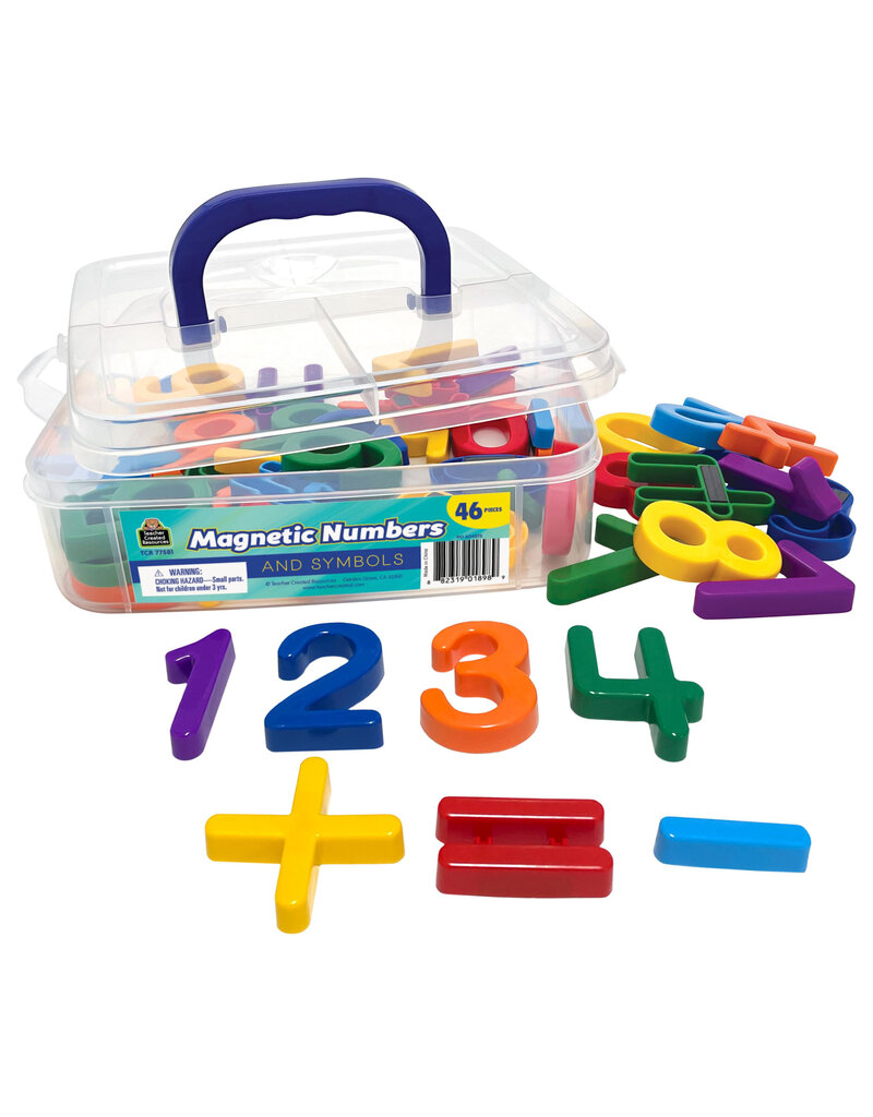Teacher Created Resources Magnetic Numbers and Symbols