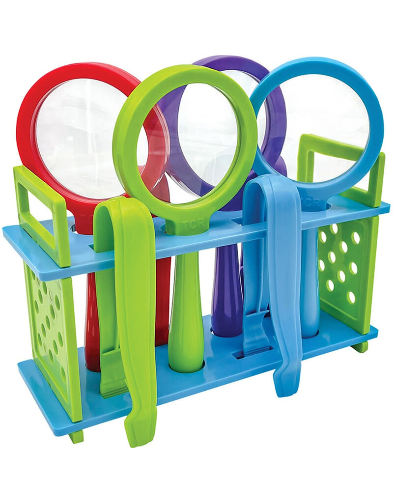 Teacher Created Resources Up-Close Science: Magnifying Glasses & Tweezers Activity Set