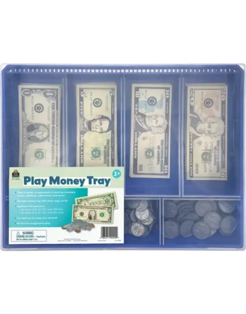 Teacher Created Resources Play Money Tray