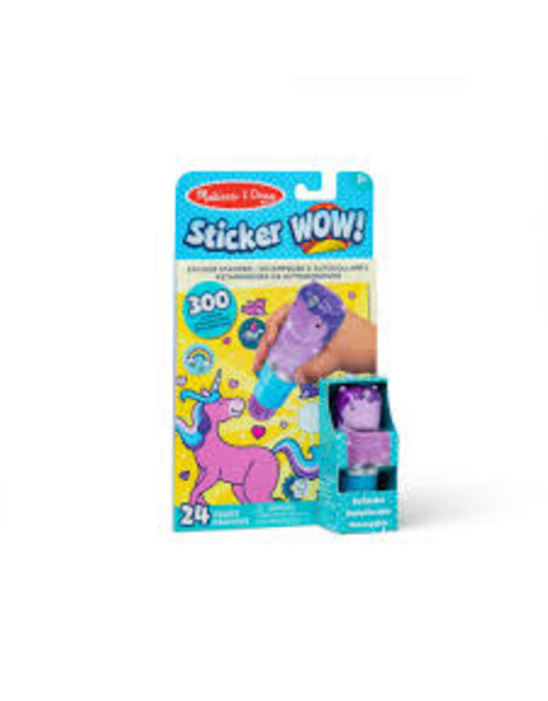 Melissa & Doug Sticker WOW! - Purple Unicorn