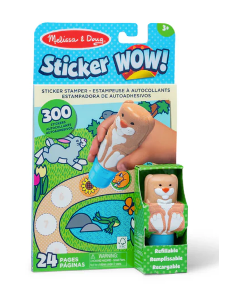Melissa & Doug Sticker WOW! - Bunny