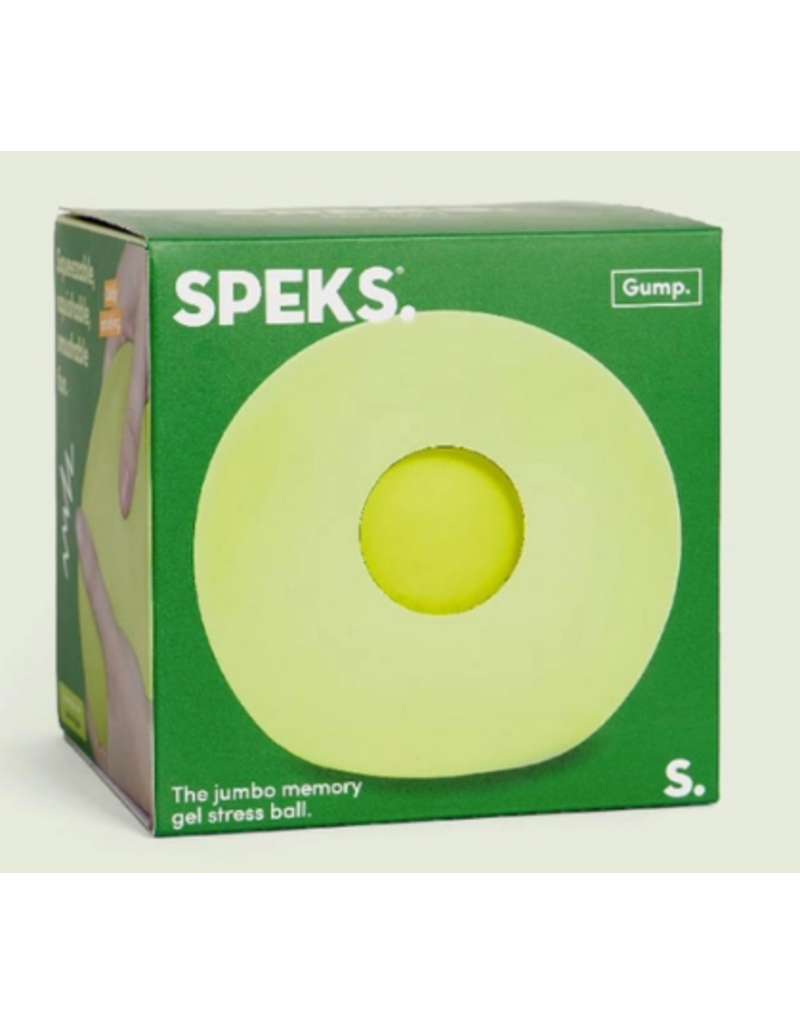 Speks Speks - Gump Jumbo Memory Gel Stress Ball