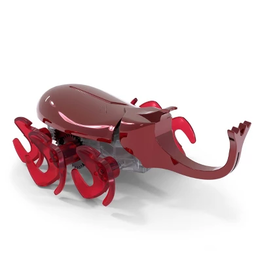 HEX BOTS Hex Bots Rhino Beetle Red