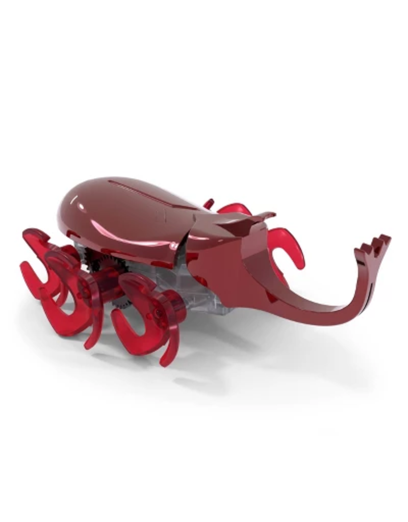 HEX BOTS Hex Bots Rhino Beetle Red